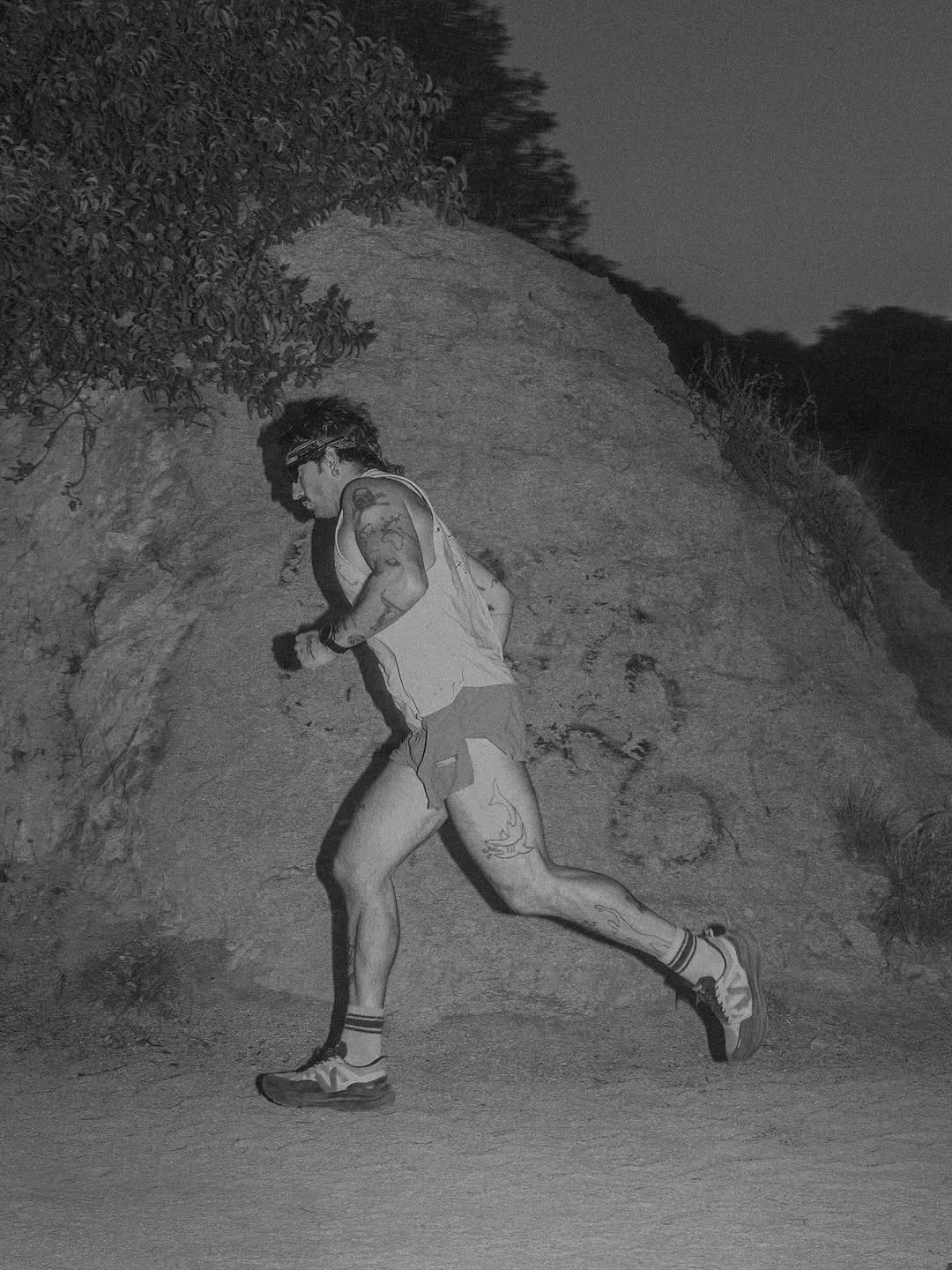 Night trail run