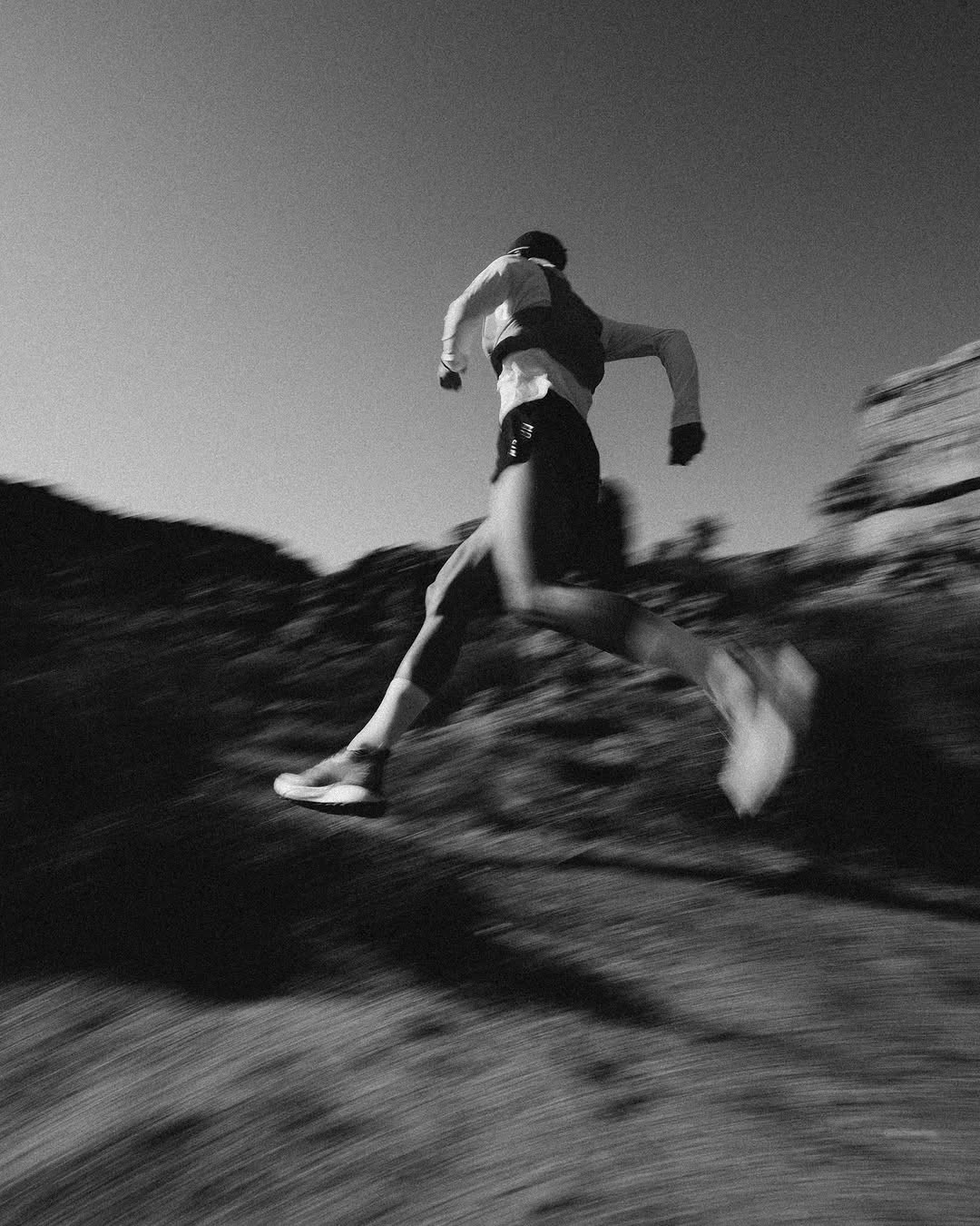 Runner on road